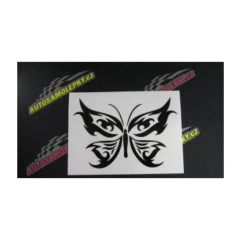 Samolepící dekorace SAMOLEPKA Motýl 012 (17 - šedá) NA AUTO, NÁLEPKA, FÓLIE, POLEP, TUNING, VLASTNÍ TEXT, TISK, AUTOSAMOLEPKY.cz, POLEPY, OBRÁZEK, LOGO, SAMOLEPKY
