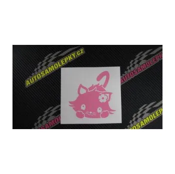 Samolepící dekorace SAMOLEPKA Kočka 012 levá (10 - červená) NA AUTO, NÁLEPKA, FÓLIE, POLEP, TUNING, VLASTNÍ TEXT, TISK, AUTOSAMOLEPKY.cz, POLEPY, OBRÁZEK, LOGO, SAMOLEPKY