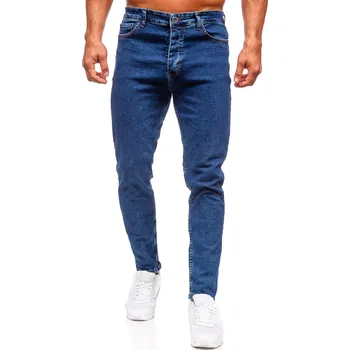 Pánská móda Tmavě modré pánské džíny regular fit Bolf 6053 - 31/M