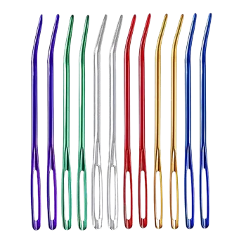 Jehla zahnutá, Barva: Fialová