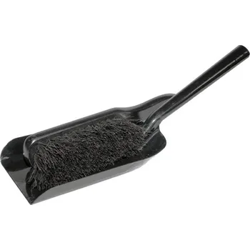 Krbová kamna Lopatka krbová 420 x 130 x 130 mm, se smetáčkem, černá, CH010-WB