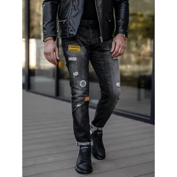 Černé pánské džíny regular fit Bolf MP0047N - 30/S