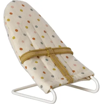 plyšák Maileg Lehátko pro miminko Babysitter Multi Dot Micro