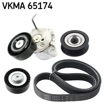 Sada žebrovaných klínových řemenů SKF VKMA 65174