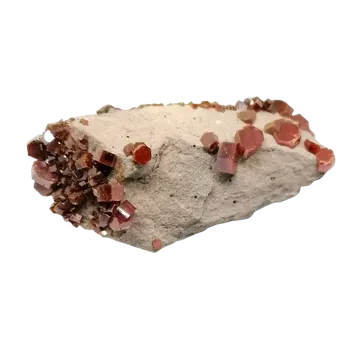 Vanadinit, vzácný minerál, úžasný kus 19 g