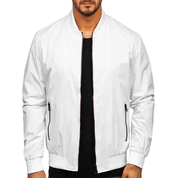 Bílý pánský přechodový bomber Bolf 7116 - L