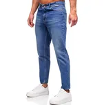 Tmavě modré pánské textilní kalhoty Bolf GT - 36/XL