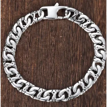 Náramek B-TOP Stylový náramek z nerezové oceli Marina