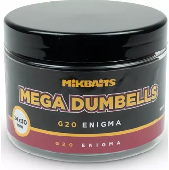 Boilies MIKBAITS Gangster Mega Dumbells 500ml - G20 Enigma 24x30mm