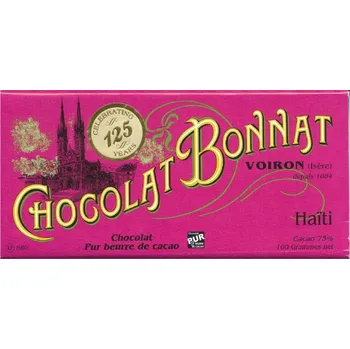 Čokoláda Bonnat Haiti 75% 100g