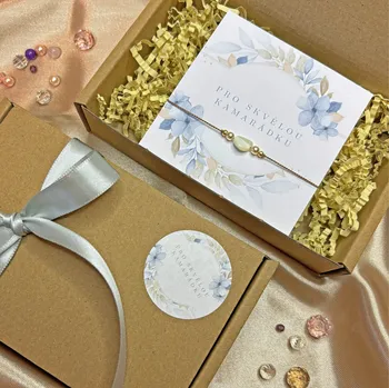 Šperk Dárkové balení s náramkem Pro skvělou kamarádku