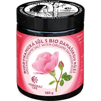 Koupelová sůl Biodynamická&nbsp;sůl s Damašskou růží