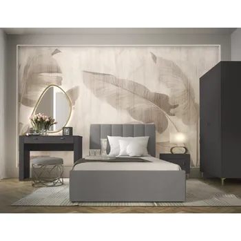 Ložnicová sestava Dolmar Studentský pokoj MOSSA Zvolte barevné provedení: Černá