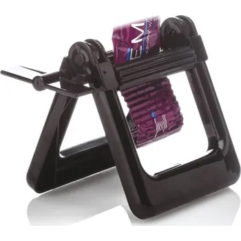 Xanitalia Vytlačovač tub Xan rámový s ozubeným válcem, tvrzený plast černý