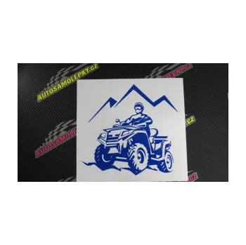 Samolepící dekorace SAMOLEPKA Čtyřkolka 007 levá (10 - červená) NA AUTO, NÁLEPKA, FÓLIE, POLEP, TUNING, VLASTNÍ TEXT, TISK, AUTOSAMOLEPKY.cz, POLEPY, OBRÁZEK, LOGO, SAMOLEPKY