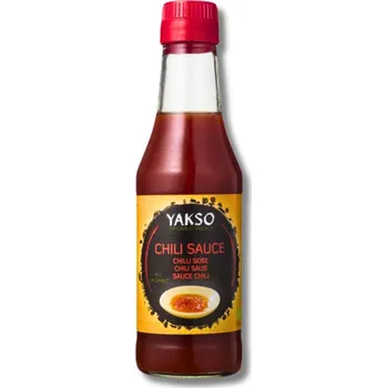 Omáčka YAKSO | Bio Sladká sambalová chilli omáčka Objem: 240 ml na vaření, glazování, namáčení nebo marinování