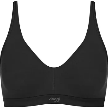 Podprsenka Dámská podprsenka EVER Ease Soft bra - BLACK - černá 0004 - SLOGGI BLACK L