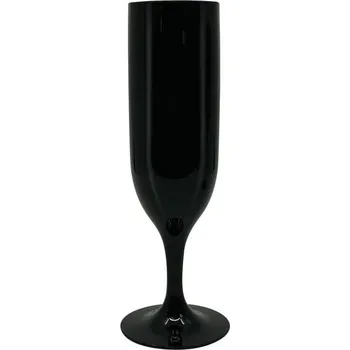 Sklenice Procos Šampusky černé 2ks