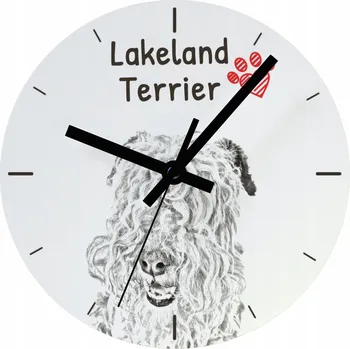 Hodiny Nástěnné hodiny Art-Dog bílé 20 cm