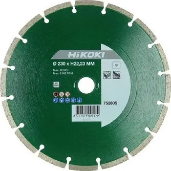 Řezný kotouč HiKOKI Příslušenství - Diamantový řezný kotouč 230x22,2 mm 752805