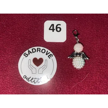 Přívěsek HandMade by NiJa + VeJa Přívěšek - andílek pro štěstí/ radost č.46