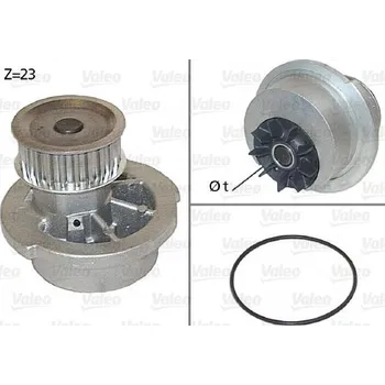 Chladič motoru Vodní čerpadlo, chlazení motoru VALEO 506308