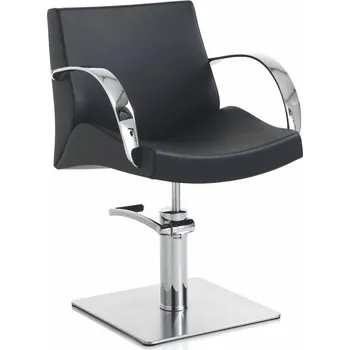 Křeslo Xanitalia Křeslo HAIR MOON hydraulika s brzdou, koženka černá Báze: Čtverec