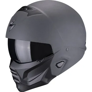 Helma na motorku SCORPION přilba EXO-COMBAT II Graphite dark grey - XS