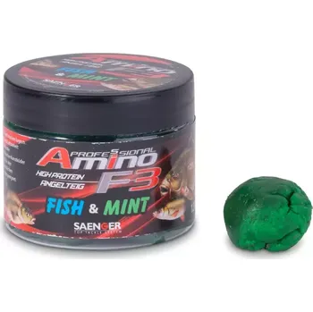 Saenger rybářské těsto Amino F-3 příchuť Ryba+máta 120g