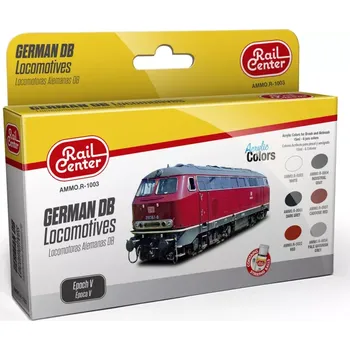 Modelářství Sada barev pro motorové lokomotivy - Noch Rail Center 4601003