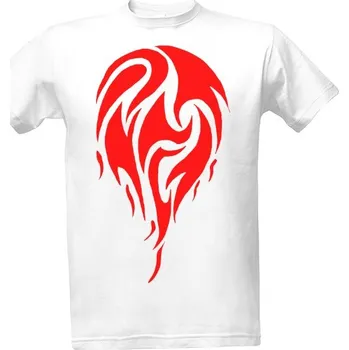 Pánská móda Tričko s potiskem fireball pánské