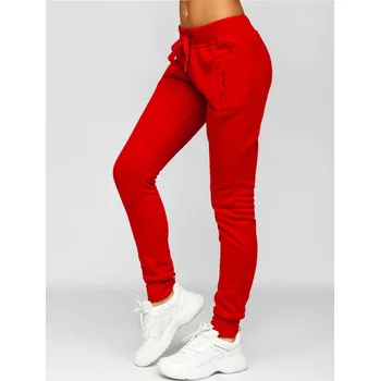 Dámské kalhoty Vínové dámské tepláky Bolf CK-01 - XL