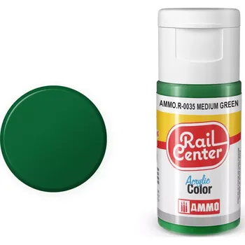 Barva středně zelená matná - Noch Rail Center 4600035