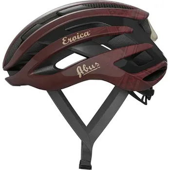 Cyklistická přilba Abus AirBreaker EROICA chianti red "LIMITED EDITION" Velikost: S