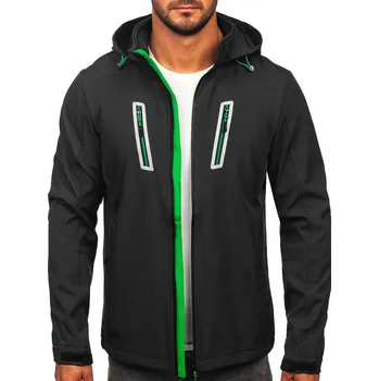 Grafitová pánská přechodová softshellová bunda Bolf HSS036 - M