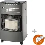 Plynová kamna na bombu MEVA RELAX TB02007, 4,2 kW, s připojovací sadou k PB láhvi 3236