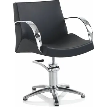 Křeslo Xanitalia Křeslo HAIR MOON hydraulika s brzdou, koženka černá Báze: Hvězdice