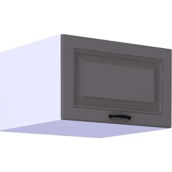 Stolarz-Lempert Kuchyňská skříňka Stilo DustGRWH - horní výklop 60 NAGU-36 1F, Dust Grey + bílá