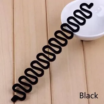 Ozdoba do vlasů Hairagami pomůcka pro vytvoření účesu - černá