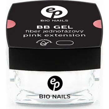 Přípravek na nehty BIO NAILS BB gel FIBER PINK EXTENSION jednofázový hypoalergenní Objemy: 15 ml