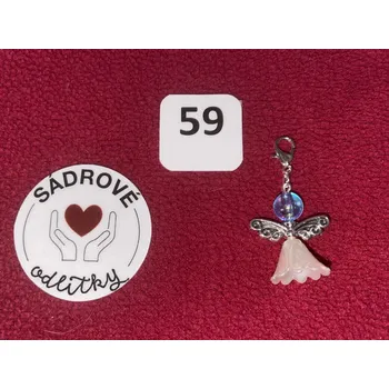 Přívěsek HandMade by NiJa + VeJa Přívěšek - andílek pro štěstí/ radost č.59