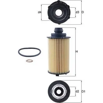 Olejový filtr Olejový filtr MAHLE OX 1310D
