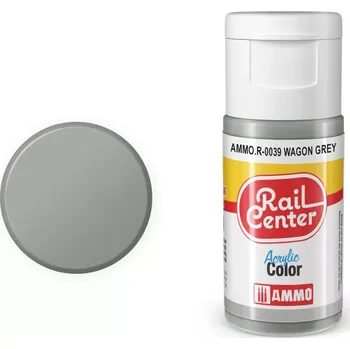 Modelová železnice Barva šedá vagónová matná - Noch Rail Center 4600039