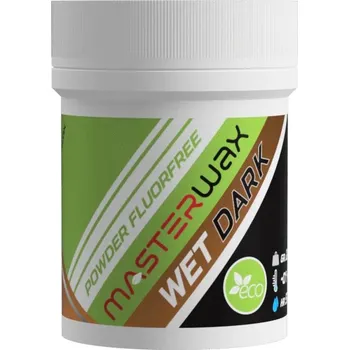 Lyžařský vosk MASTERWAX Powder Fluorfree Wet Dark, 20g (0C/-4C)