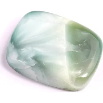 Přírodní kámen Kabošon Pectolite (zelený Larimar) č.3612 (36x28x8mm)