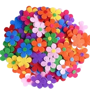 Kytičky z plsti, Barva: Růžová