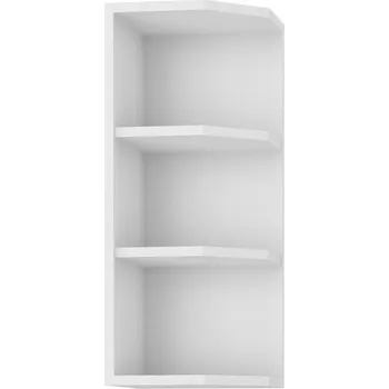 Kuchyňská skříňka Stolarz-Lempert Kuchyňská skříňka Stilo DustGRWH - horní zakončení 30 G-72 ZAK, bílá