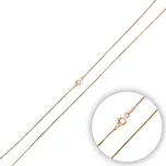 Stříbrný řetízek SNAKE ROSE 50cm Ag 925; ≤2,7 g.