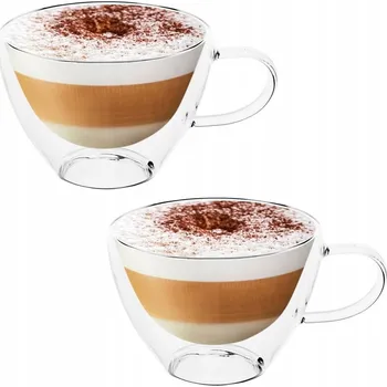 Sklenice Sklenice na kávu a čaj Tadar 380 ml 2 ks