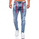 Modré pánské džíny skinny fit Bolf KX555-1 - 29/S